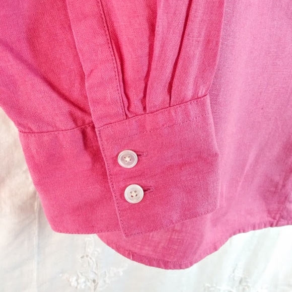 Talbots 100% Irish Linen Sz 14W 🌹4X Host Pick🌹 - Picture 5 of 9